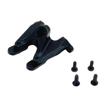 Imagem de Dynwave Suporte de asa traseira RC 1:24, peças de reposição para montagem em carros RC, acessórios resistentes para modelismo para Wltoys 244016, Preto