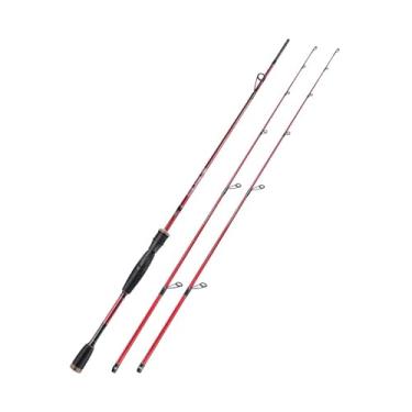 Imagem de Vara de Pesca de Viagem Vara de pesca 2 seções 1.8 / .1m Capacidade 10kg carpa ultraleve fibra carbono(1.8m)