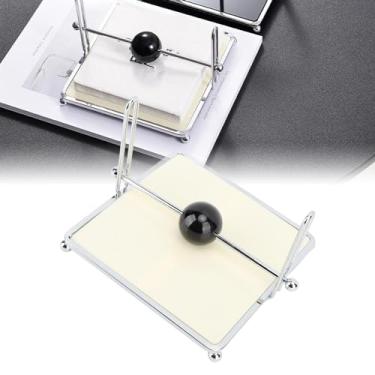 Imagem de Suporte de Guardanapo Dispenser Mesa com Centro para Cozinha Restaurante Decoração Jantar Rural Elegante Versátil Uso Interno Fácil Limpar