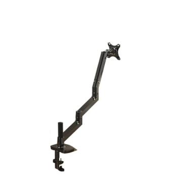 Imagem de BEGWVDJTP Suporte para monitor de mesa, suporte de braço longo, tela ampla, tela de peixe, levantando e pairando, suporte de 43 a 96 cm (preto)