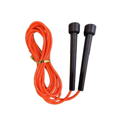 Imagem de Dynwave Corda de pular portátil, ajustável e silenciosa para treinamento de resistência, exercícios na academia e atividades ao ar livre, Laranja