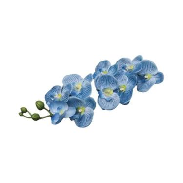 Imagem de Ramos De Orquídea Phalaenopsis Artificial Realista De 69cm Para Arranj