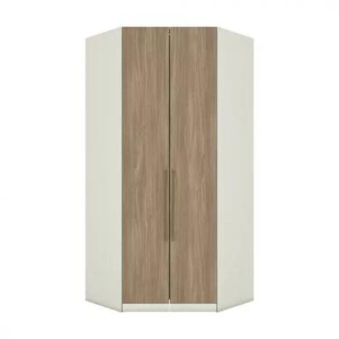 Imagem de Guarda Roupa Henn Seletto Canto 2 Portas, Areia/Jequitiba