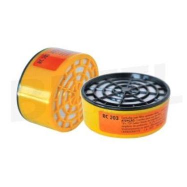 Imagem de Par de Filtros RC 203 - Proteção contra Inalação de Vapores Orgânicos 