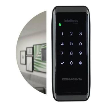 Imagem de Fechadura Eletronica Digital Intelbras Sobrepor Teclado Touch e Senha