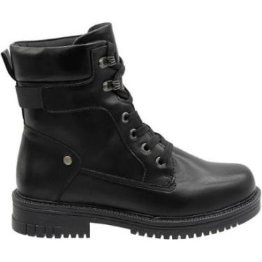 Imagem de Bota Coturno Cano Médio Mooncity Tratorada Feminina-Feminino