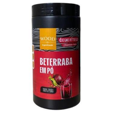 Imagem de Beterraba Desidratada Em Pó 100% Pura 454g Wood Superfoods