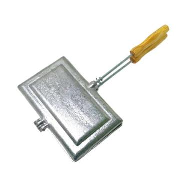 Imagem de Sanduicheira Forma Dupla de Aluminio Tostex Baurutex Bauru - MK Utensi