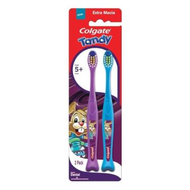 Imagem de Escova de Dente Infantil Colgate Tandy 2 Unidades, Cores Sortidos