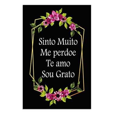 Imagem de Placa Decorativa Quadro Oração Ho'oponopono 19 X 29 Cm - Mod. 3