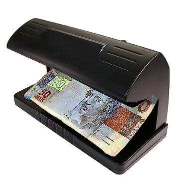 Imagem de Detector Testador Identificador de Dinheiro Nota falsa selos cheques bi-volt CBRN02832 - Commerce Brasil
