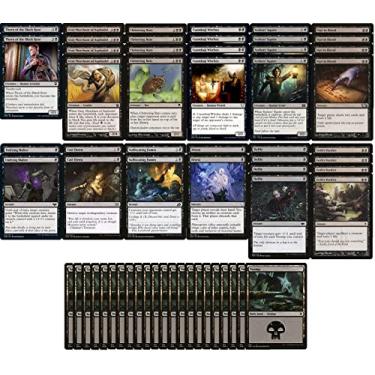 Imagem de Deck Pauper de Controle Mono Preto Tier 1 - Personalizado - Magic The Gathering - MTG - 60 Cartas