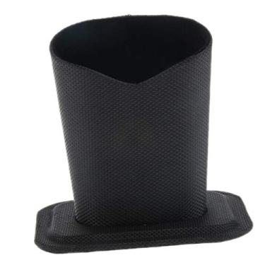 Imagem de SDENSHI Suporte de óculos de tecido suporte para caneta para mesa ou mesa de cabeceira, anti-arranhões, Preto