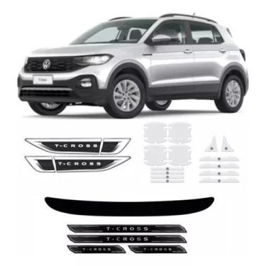 Imagem de Adesivo Aplique Protetor + Maçaneta + Soleira T Cross - Resitank