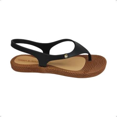 Imagem de Sandalia Feminina Terra e agua Dedo Rasteira Estilo Praia 262205, 36, 