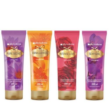 Imagem de Kit 4 Hidratantes Corporais Linha Phyto Lotion - 200ml Cada - Phytoder