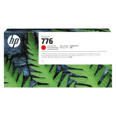 Imagem de Cartucho de Tinta HP 776 Vermelho Cromático 1L PLUK 1XB10A