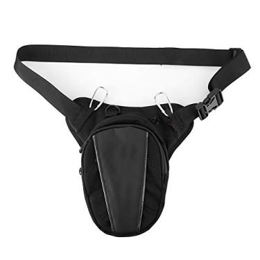 Imagem de Bolsa Reflexiva para Pernas, Pochete Multifuncional para Motocicleta, Equipamento de Armazenamento para Ciclismo, à Prova D'água para Homens e Mulheres