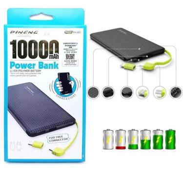 Imagem de Power Bank 10000mAh Para Carregar Célular e Tablet - Original - LIPPIN