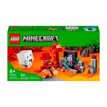 Imagem de Blocos de Montar - Emboscada no Portal do Nether - LEGO Minecraft