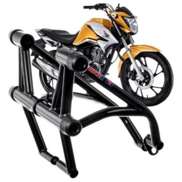 Imagem de Protetor Motor Stunt Race Titan 160 Fan 160 Cargo 160 Start 2025 preto