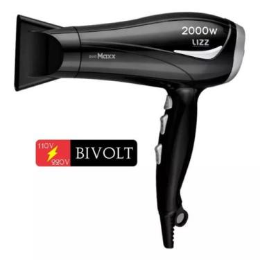 Imagem de Secador de Cabelo Professional Lizz Bivolt 2000W 110V 220V, Bivolt