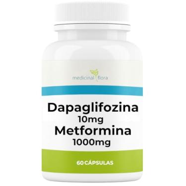 Imagem de Dapaglifozina 10mg + Metform 1000mg - 60 Doses