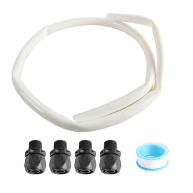 Imagem de SleYuYir Kit de reposição 353020 de mangueira de bomba de piscina de 1,8 m para limpador lateral Pen-tair e Polaris Pressure Bombas Booster e limpadores automáticos de piscina