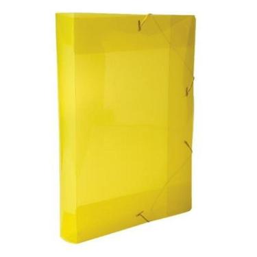 Imagem de Pasta Aba Oficio Elástico 40MM Amarelo - ACP