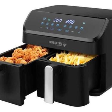 Imagem de Air Fryer Digital Cesto Duplo Fritadeira 9L 127V - Holstein - Holstein