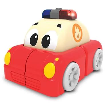 Imagem de Carrinho musical divertido vermelho SHINY TOYS