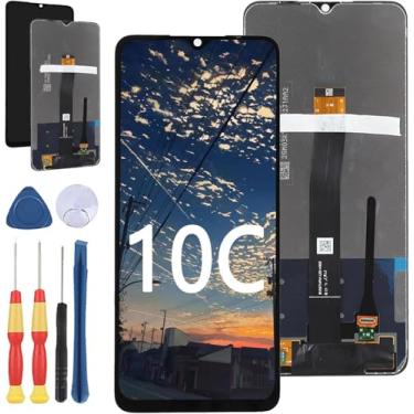 Imagem de Yuxyiony Nova tela de substituição para Xiaomi Redmi 10C tela de reparo de tela LCD e acessórios de ferramentas de substituição.