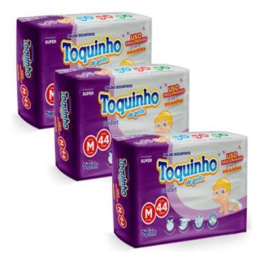 Imagem de Kit 3 Fralda Infantil Bebe Toquinho Diguinho Atacado Barato, Sem gêner