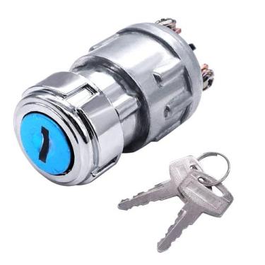 Imagem de Interruptor de ignição mankk 3 fios 12V Universal Engine Starter