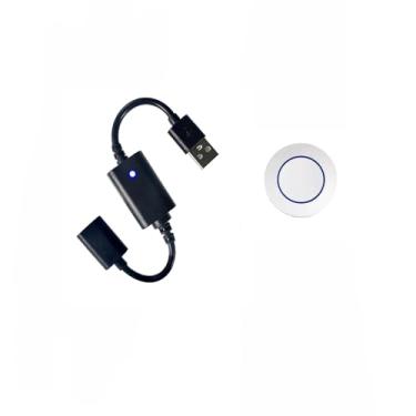 Imagem de Interruptor de controle remoto sem fio USB 433 MHz RF USB fonte de ventilador carregador de bateria adaptador de banco de energia controlador de iluminação sem fio interruptor de controle remoto