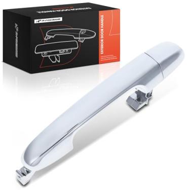 Imagem de A-Premium Maçaneta externa do lado do passageiro dianteiro direito compatível com Kia Soul 2011 2012 2013, prata