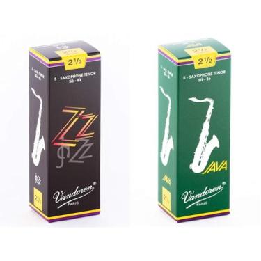 Imagem de Tenor Sax Reeds Vandoren ZZ Strength 2.5 Caixa com 5
