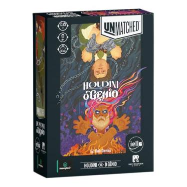Imagem de MeepleBR, Unmatched: Houdini vs. O Gênio, Jogo de Tabuleiro Expert, 2 jogadores
