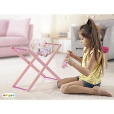 Imagem de Varalzinho Fashion Girl - Brinquedo de Madeira Varal de Roupas - JUNGU