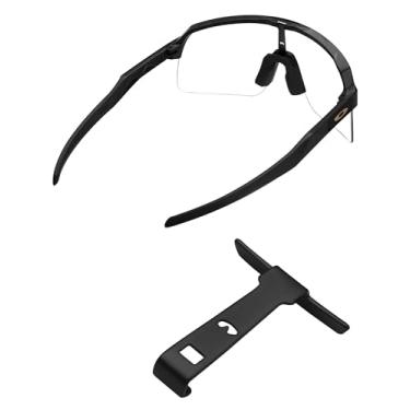 Imagem de MYCOURAG Wicket metálico de substituição para óculos de sol Oakley Sutro Lite OO9463/Sutro Lite AF OO9463A/Sutro Lite Sweep OO9465/Sutro Lite Sweep OO9465 (ventilado) - Preto