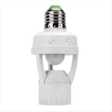 Imagem de Soquete Sensor de Presença Fotocélula p/ Lamp E27 Biv.-Roya