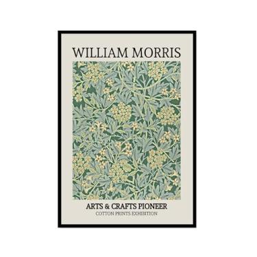 Imagem de Picasso Matisse Flor Bauhaus William Morris Arte de Parede Pintura em Tela Mercado de Flores Galeria Cartazes Impressões Modernas para Decoração de Sala de Estar (SKU6,20.3x30.5 cm = (20x30cm