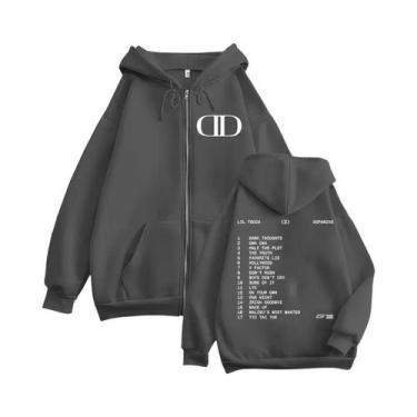 Imagem de Moletom Com Capuz Lil Tecca Dopamine Tour 100% Algodão Moda Outono Inv