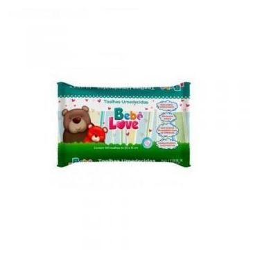 Imagem de Lenço Toalha Umedecida Bebe Love 100 Unidades - NUTRIEX