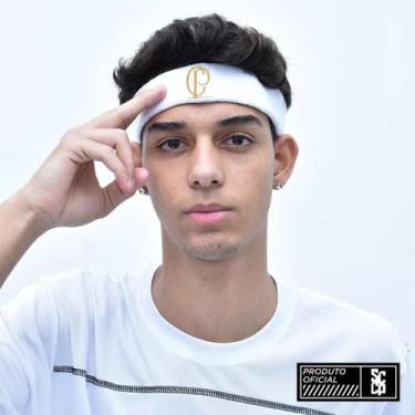 Imagem de Faixa Testeira Corinthians Memphis Depay, Branco, ADULTO