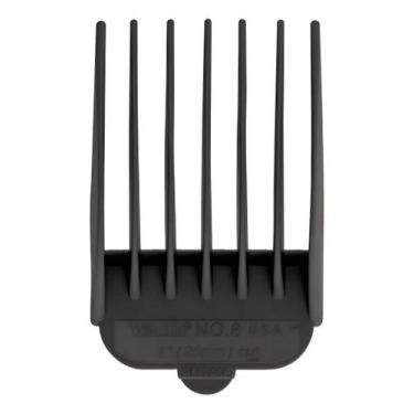 Imagem de Pente De Altura Para Maquina De Corte N08 25mm 1 Da Wahl Preto