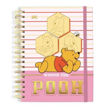 Imagem de Caderno Smart Colegial Disney Ursinho Pooh C/80 Folhas Reposicionáveis