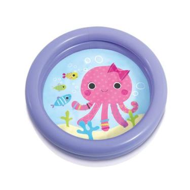 Imagem de Piscina Infantil Inflável Baby 17L Roxo - Intex 59409