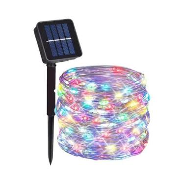 Imagem de Luzes De Cordão LED Solares À Prova d'Água 7M 12M 22M 32M Para Jardim,