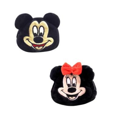 Imagem de Kit Chaveiro Porta Moeda Mickey E Minnie 11cm - Disney